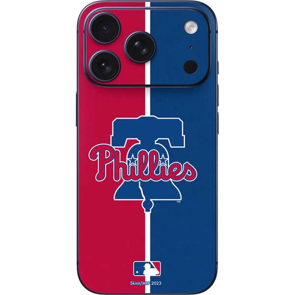 MLB Philadelphia Phillies Split iPhone 17 Pro Skin