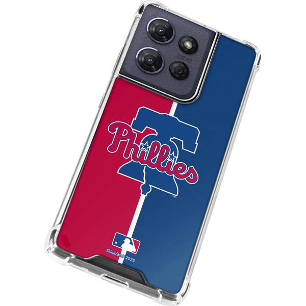 MLB Philadelphia Phillies Split Moto G 5G (2025) Clear Case