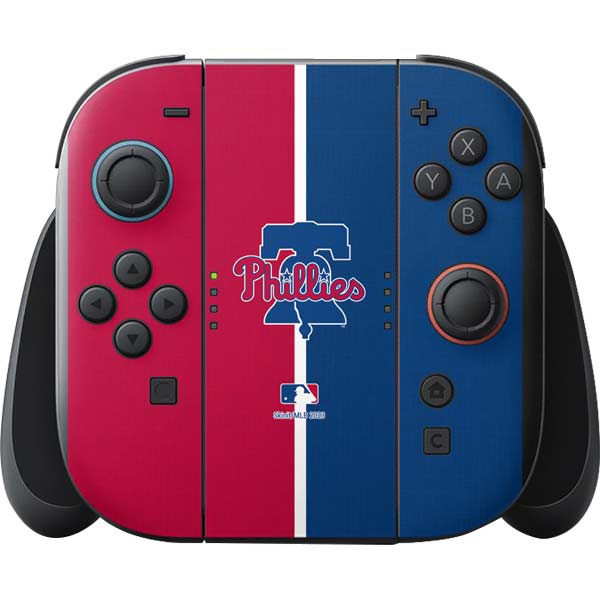 MLB Philadelphia Phillies Split Nintendo Switch 2 (2025) with Joy-Con Skin