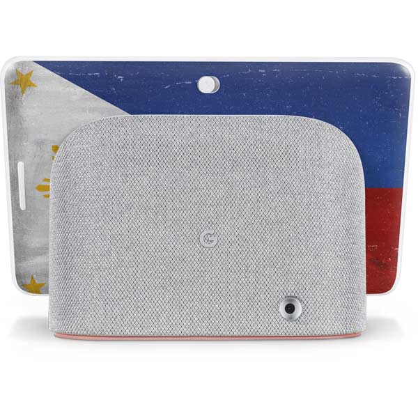 Philippines Flag Distressed Google Home Hub Skin