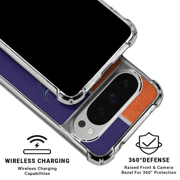 NBA Phoenix Suns Canvas Google Pixel 10 Pro XL Clear Case