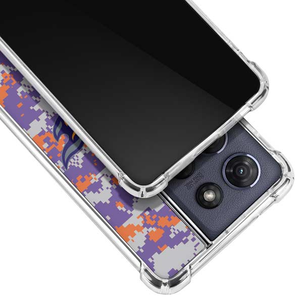 NBA Phoenix Suns Digi Camo Moto G 5G (2025) Clear Case