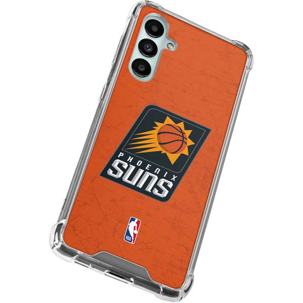 NBA Phoenix Suns Distressed Galaxy A16 5G Clear Case