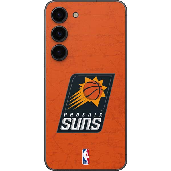 NBA Phoenix Suns Distressed Galaxy S23 Skin