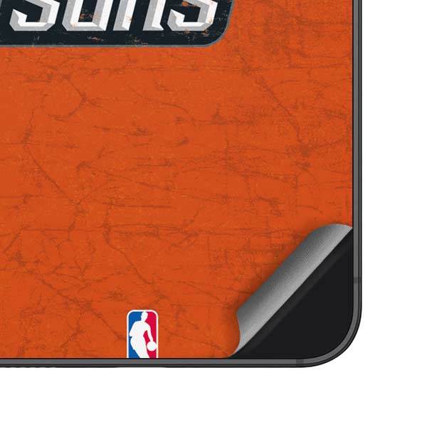 NBA Phoenix Suns Distressed Galaxy S25 Skin
