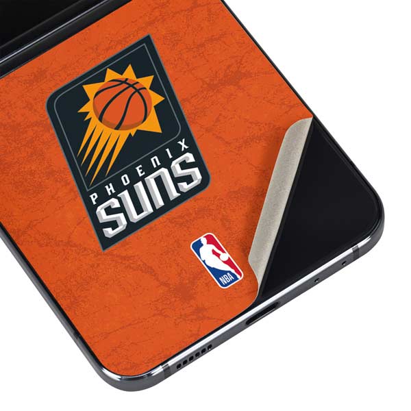 NBA Phoenix Suns Distressed Galaxy Z Flip5 5G Skin