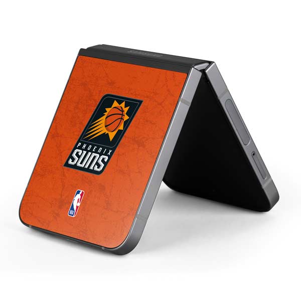 NBA Phoenix Suns Distressed Galaxy Z Flip6 Skin