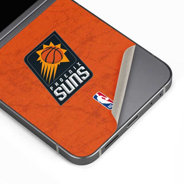 NBA Phoenix Suns Distressed Galaxy Z Flip6 Skin