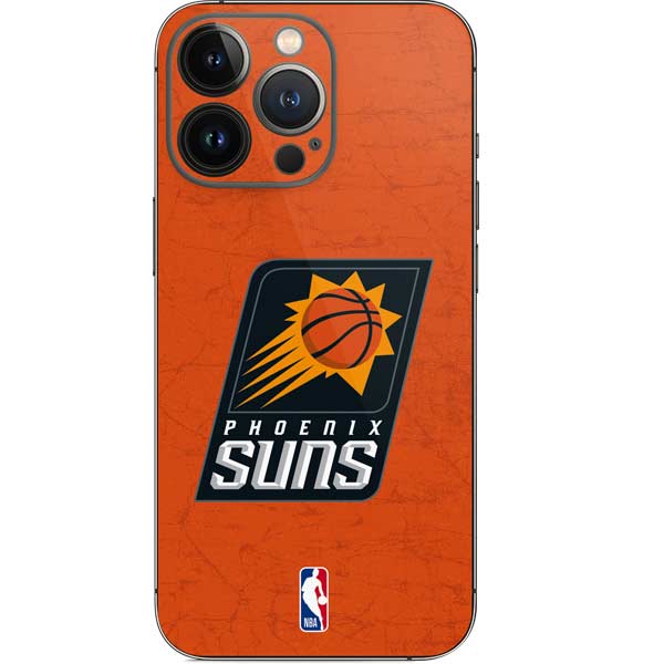 NBA Phoenix Suns Distressed iPhone 15 Pro Skin