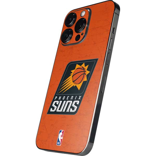NBA Phoenix Suns Distressed iPhone 15 Pro Skin