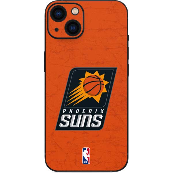 NBA Phoenix Suns Distressed iPhone 15 Skin