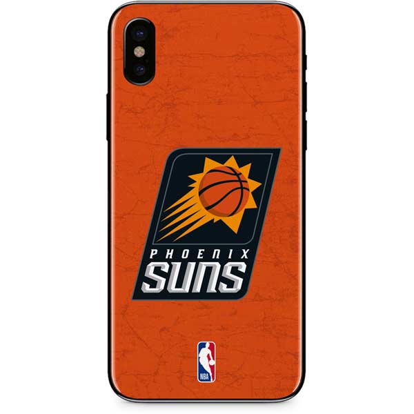 NBA Phoenix Suns Distressed iPhone XS Skin