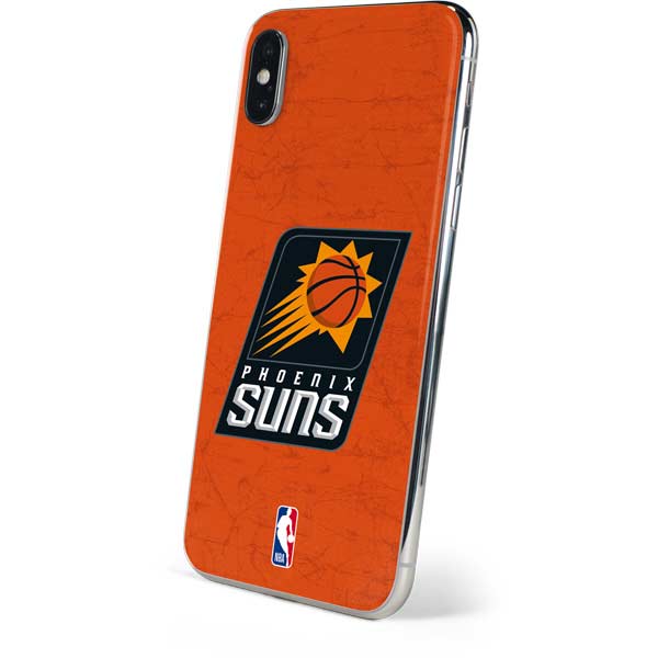 NBA Phoenix Suns Distressed iPhone XS Skin