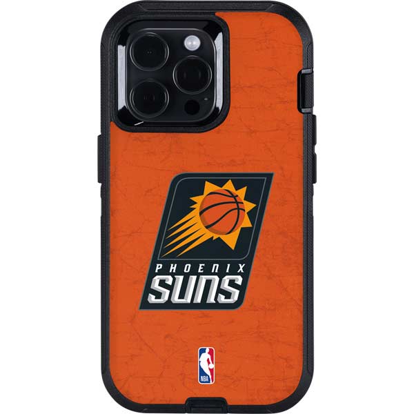 NBA Phoenix Suns Distressed Otterbox Defender iPhone Skin