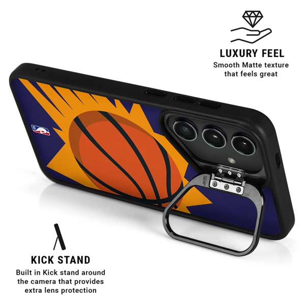 NBA Phoenix Suns Large Logo Galaxy S26 Plus Kickstand Case