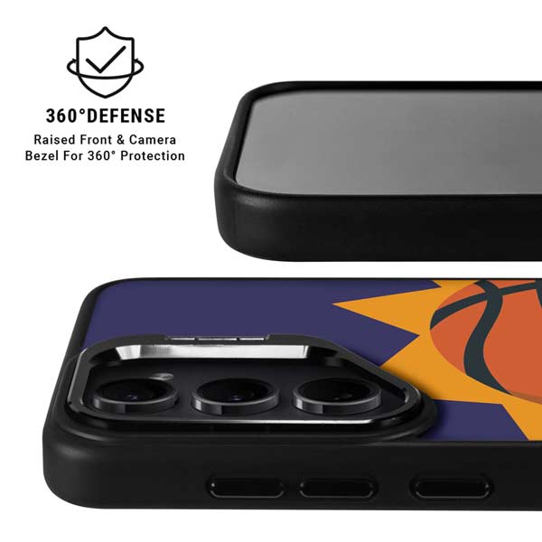 NBA Phoenix Suns Large Logo Galaxy S26 Plus Kickstand Case
