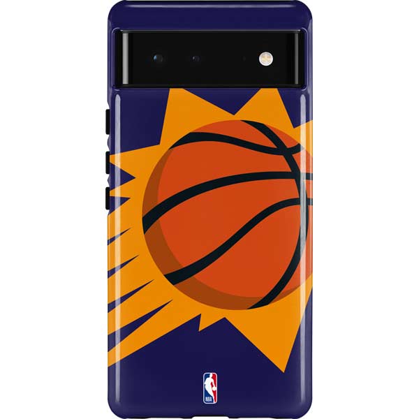 NBA Phoenix Suns Large Logo Pixel Cases