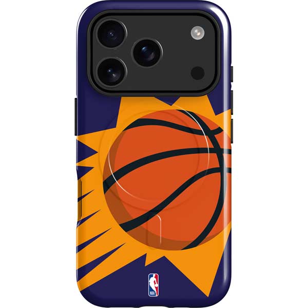 NBA Phoenix Suns Large Logo iPhone 17 Pro Max Magsafe Impact Case