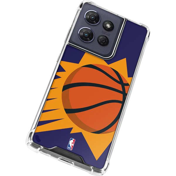 NBA Phoenix Suns Large Logo Moto G Play 5G (2025) Clear Case