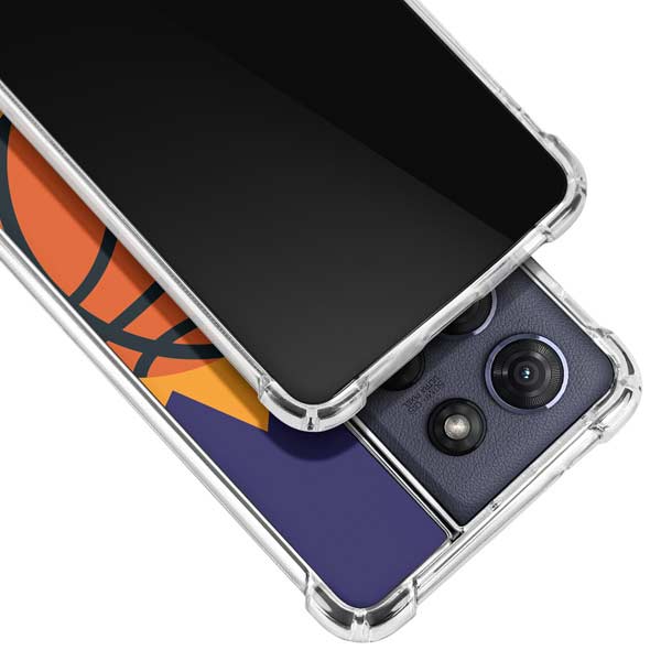 NBA Phoenix Suns Large Logo Moto G Play 5G (2025) Clear Case