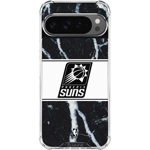 NBA Phoenix Suns Marble Google Pixel 10 Pro XL Clear Case