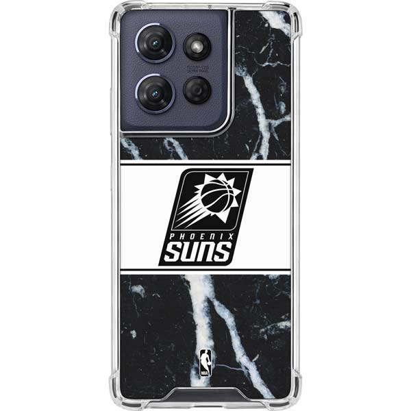 NBA Phoenix Suns Marble Moto G Power 5G (2025) Clear Case