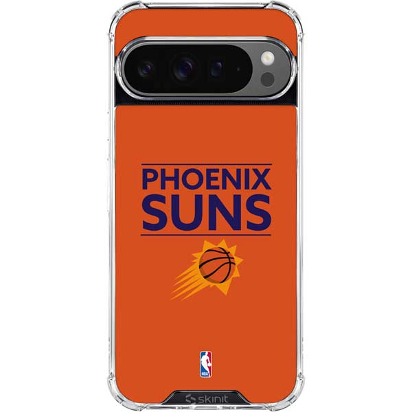 NBA Phoenix Suns Standard - Orange Google Pixel 10 Pro XL Clear Case