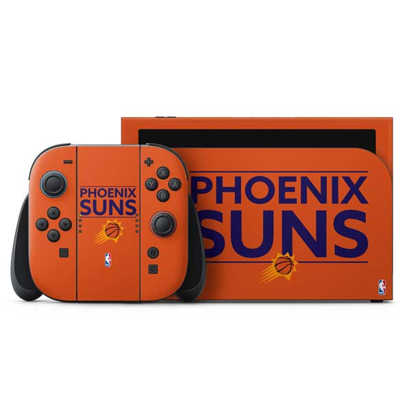 NBA Phoenix Suns Standard - Orange Nintendo Switch 2 (2025) with Joy-Con Skin