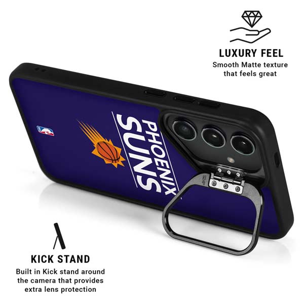 NBA Phoenix Suns Standard - Purple Galaxy S26 Ultra Kickstand Case