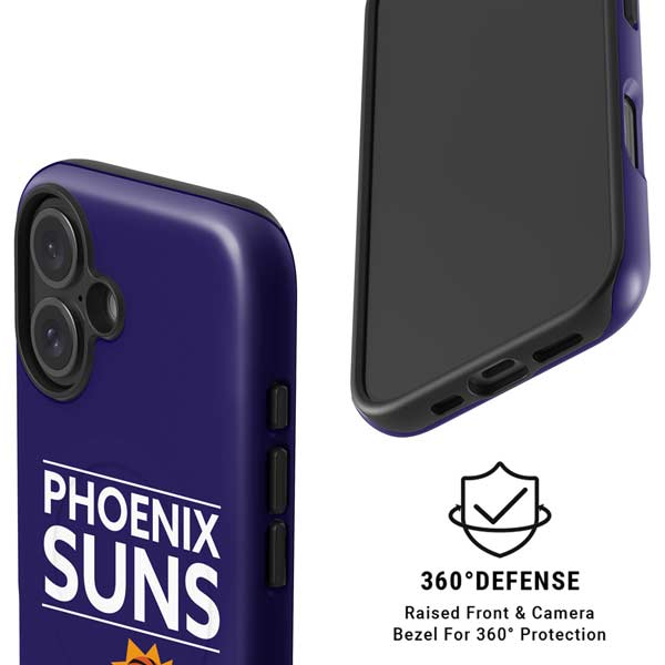 NBA Phoenix Suns Standard - Purple iPhone 16 Magsafe Impact Case
