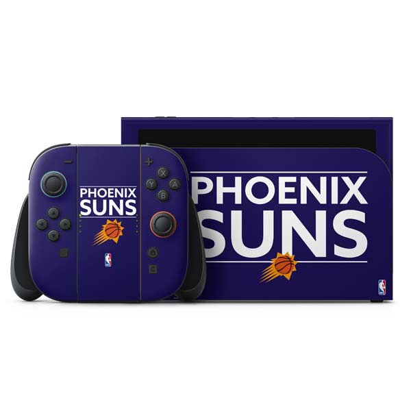 NBA Phoenix Suns Standard - Purple Nintendo Switch 2 (2025) with Joy-Con Skin