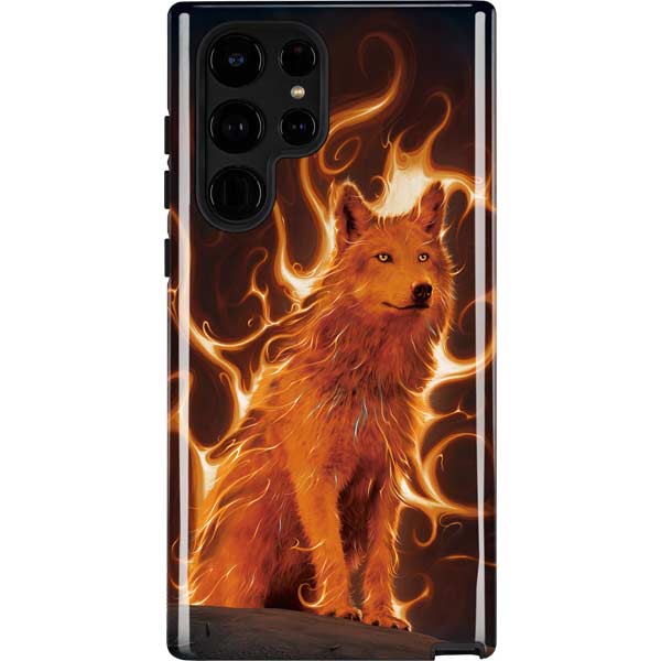 Phoenix Wolf by Vincent Hie Galaxy Cases