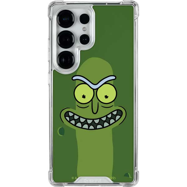 Adult Swim Rick and Morty Pickle Rick Galaxy S25 Ultra Clear Case