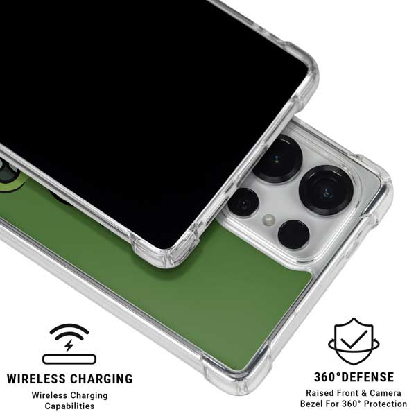 Adult Swim Rick and Morty Pickle Rick Galaxy S25 Ultra Clear Case
