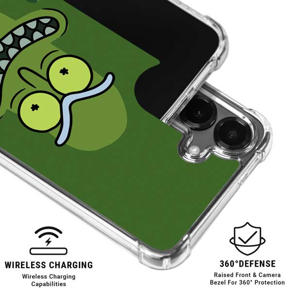 Adult Swim Rick and Morty Pickle Rick Galaxy S26 Plus Clear Case