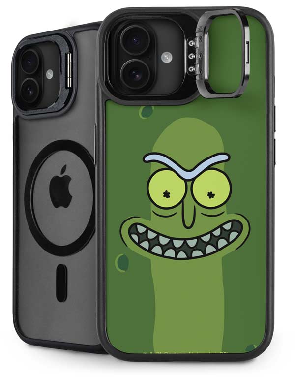 Adult Swim Rick and Morty Pickle Rick iPhone 16 Kickstand Case