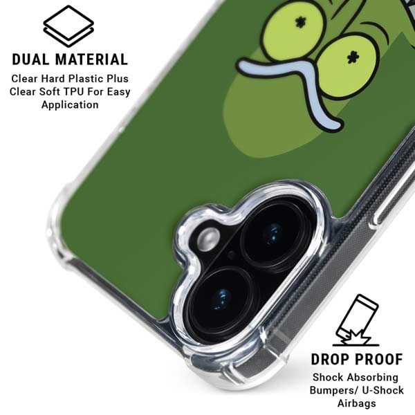 Adult Swim Rick and Morty Pickle Rick iPhone 16 MagSafe Case