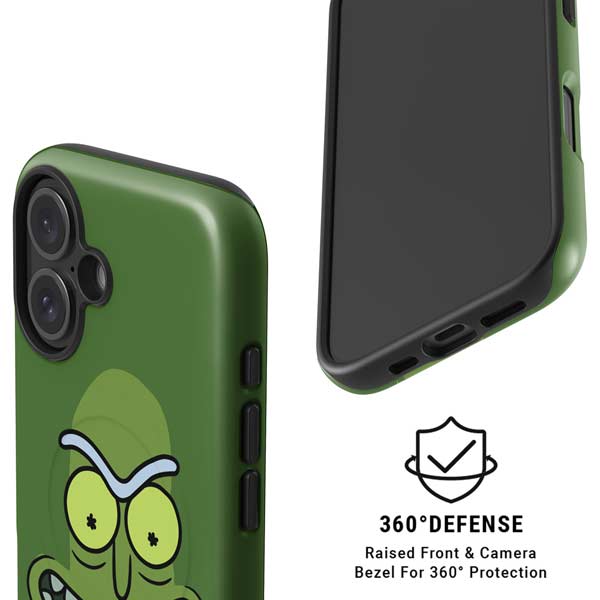 Adult Swim Rick and Morty Pickle Rick iPhone 16 Magsafe Impact Case