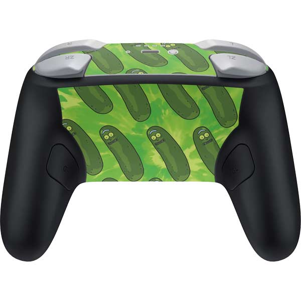 Adult Swim Rick and Morty Pickle Rick Pattern Nintendo Switch 2 (2025) Pro Controller Skin