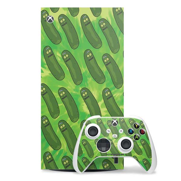 Adult Swim Rick and Morty Pickle Rick Pattern Xbox Series X Skins ...