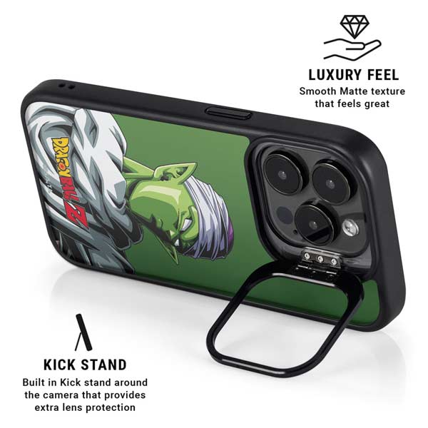 Dragon Ball Z Picolo Portrait iPhone 14 Pro Kickstand Case
