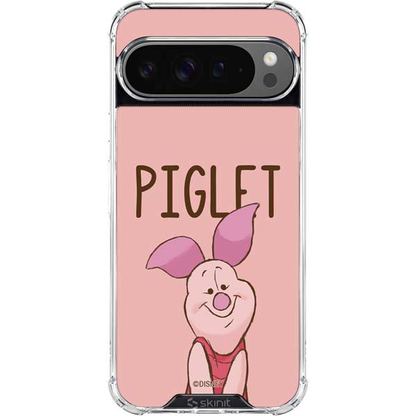Disney Winnie the Pooh Piglet Portrait Google Pixel 10 Pro XL Clear Case