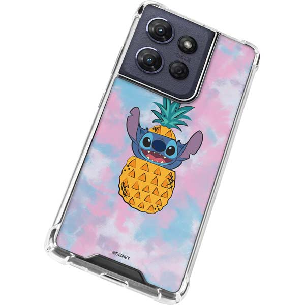 Disney Lilo and Stitch Pineapple Stitch Moto G 5G (2025) Clear Case