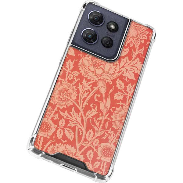Pink & Rose by William Morris Moto G Power 5G (2025) Clear Case