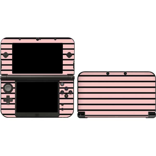 Pink and Black Stripes Nintendo Skins