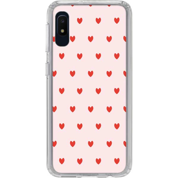 Pink and Red Hearts Galaxy Cases