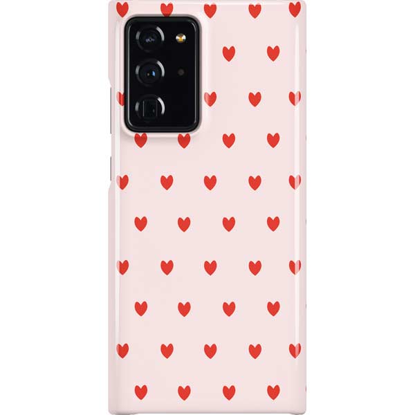 Pink and Red Hearts Galaxy Cases