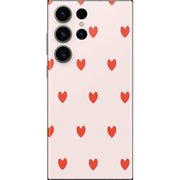 Pink and Red Hearts Galaxy Skins