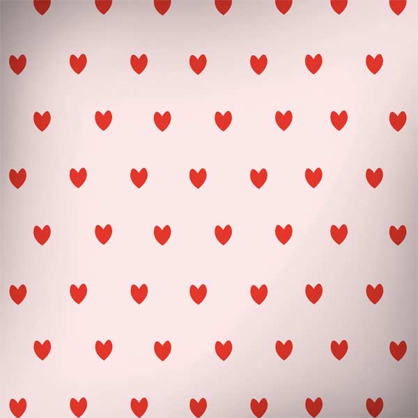 Pink and Red Hearts MacBook Skins