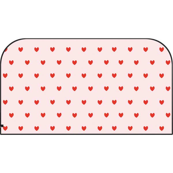 Pink and Red Hearts Nintendo Switch 2 (2025) with Joy-Con Skin
